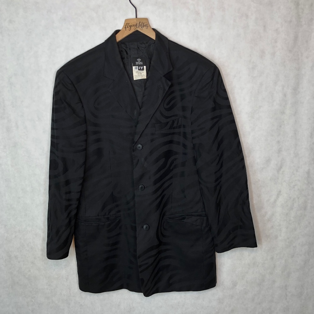 VERSACE | Men's Runway Suit Jacket Size 46